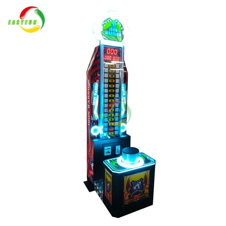 Iron Warrior Hammer Hitting Hammer Game Arcade Boxing Game Machine